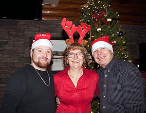 Jeffrey, Lucy and Brad