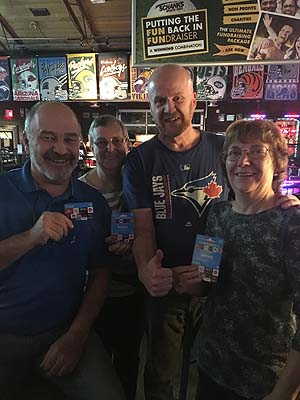 Winners - Ridge - Elaine - Chris - Lucy