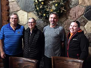 Glenn Harris - Elaine Beynon - George Costa - Lyndsay Ramstead